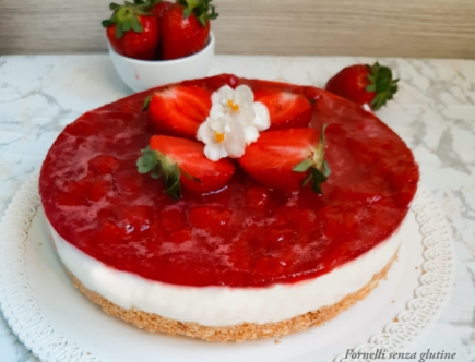 Cheesecake-alle-fragole-senza-cottura